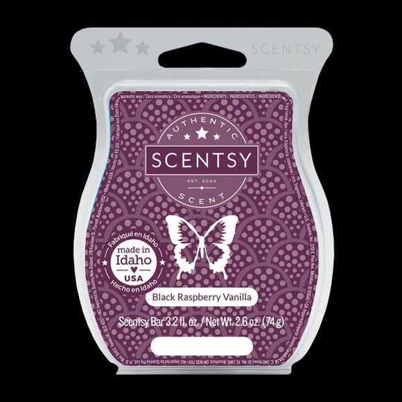 Scentsy Car Bars BLACK RASPBERRY VANILLA new